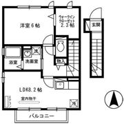 ソレイユ デュオの間取り画像