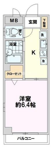 メゾンマロンの間取り画像