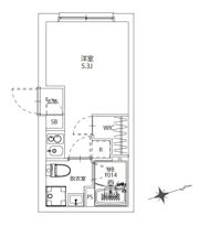 CITY WALK桜台の間取り画像
