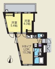 CREAL新高円寺の間取り画像
