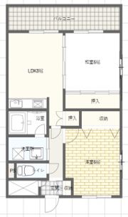 フレグランス大日の間取り画像