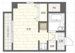 レインボーハイツの間取り画像