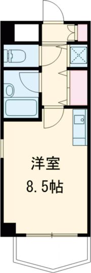 ランブラス桂東の間取り画像