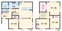 東開町5丁目11戸建てC棟の間取り画像