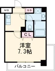 Paseo三軒寺通りの間取り画像