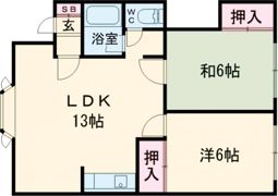 ハイツクリアの間取り画像