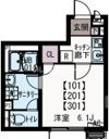 イクシオ川崎小田栄の間取り画像