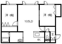 グランピア6・11の間取り画像