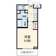グランカーサ京都駅前の間取り画像