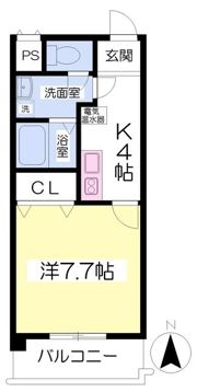 シェレナ北藤原の間取り画像