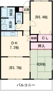 グレイスMの間取り画像