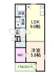 フジパレス新森Ⅴ番館の間取り画像