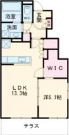 グラード御願塚の間取り画像