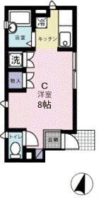 サンライズ向原の間取り画像