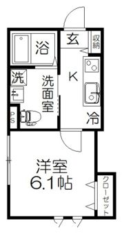 Casa Kelly（カーサケリー）の間取り画像