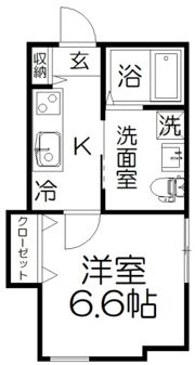 Casa Kelly（カーサケリー）の間取り画像