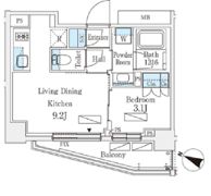 シーズンフラッツ町屋の間取り画像