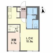 コーポユーの間取り画像