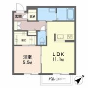 ビバリーコートの間取り画像