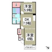 ビバリーヒルズT&Yの間取り画像