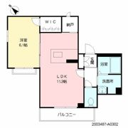 ヴォーグテラス志手の間取り画像