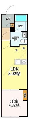 ヴランドール葛西の間取り画像