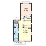 クレール糀屋の間取り画像