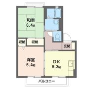 カーサ・ミラ Bの間取り画像