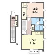 ハイツフォレストMの間取り画像