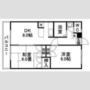 タウンズヤハタの間取り画像