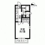 フローラ松原の間取り画像