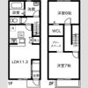 MAISONETTE LAND 萱場 Bの間取り画像