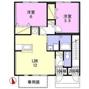 グランドゥール飾東の間取り画像