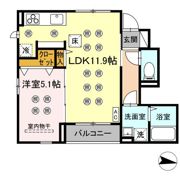DーROOM富沢西5丁目の間取り画像