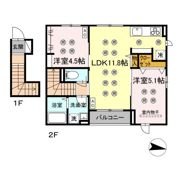 DーROOM富沢西5丁目の間取り画像