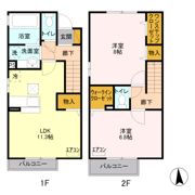 エスペランサ Bの間取り画像