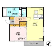 アイリス錦町の間取り画像