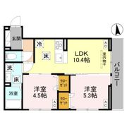 Noble villa草加西町 Bの間取り画像