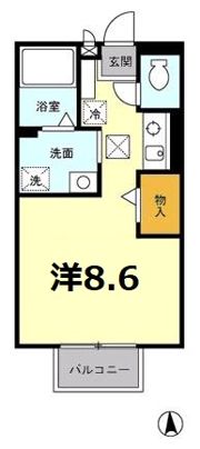 エントピア南長崎の間取り画像