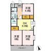 玉野屋コーポラスの間取り画像