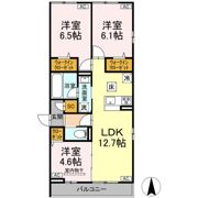 セレスティア西加平の間取り画像