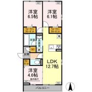 セレスティア西加平の間取り画像
