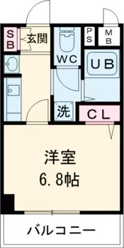 プレサンス神戸みなと元町の間取り画像