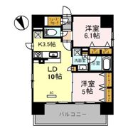 プレサンス四天王寺の間取り画像