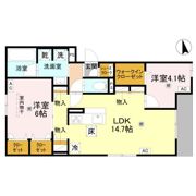 Clashist上住吉の間取り画像