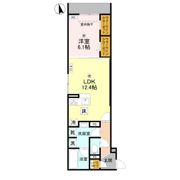 Clashist上住吉の間取り画像