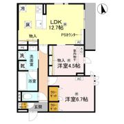 Clashist上住吉の間取り画像