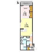 Clashist上住吉の間取り画像