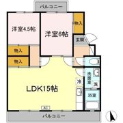 ヴェルテ皆賀の間取り画像