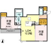 グランテリア楽々園Nの間取り画像